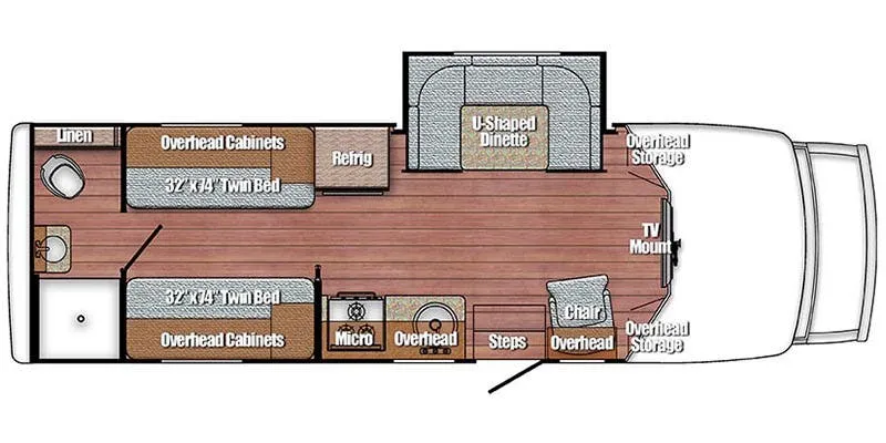 Gulf Stream BT Cruiser 5255 floor plan