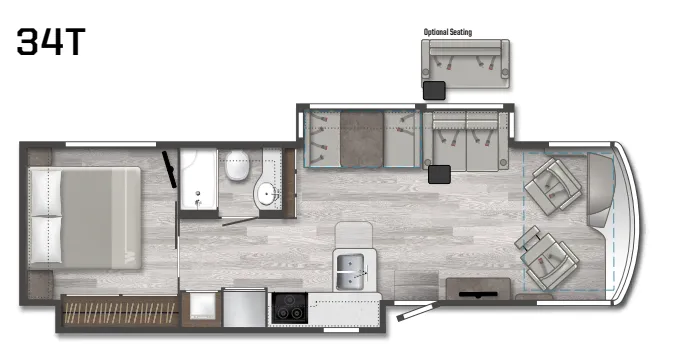 Winnebago Forza 34T exterior