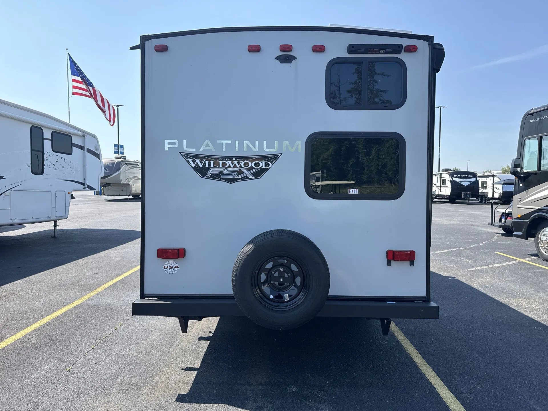 2024 Forest River Wildwood FSX 179DBK — backside