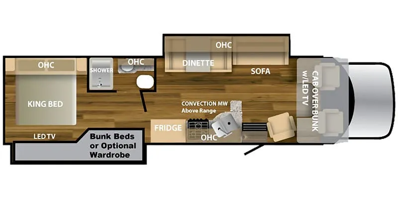Nexus Ghost 36DS floor plan