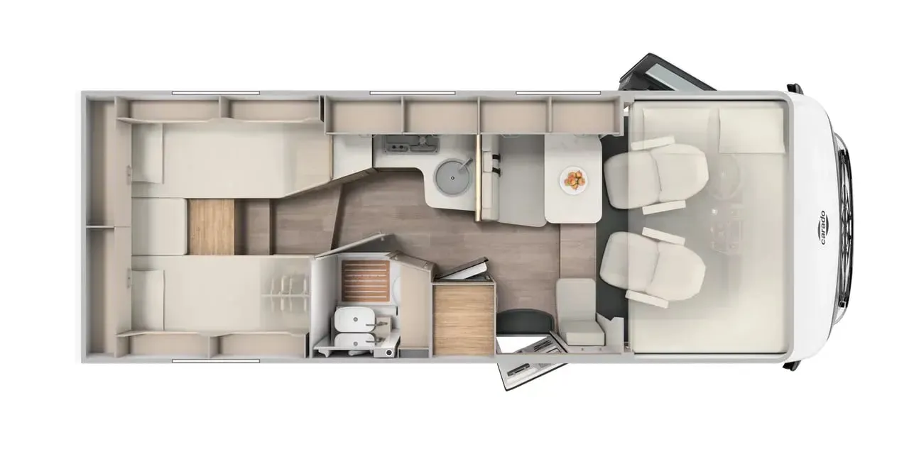 Carado I-Series I338 floor plan