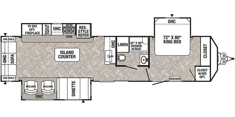 Palomino Puma 38RLQ floor plan