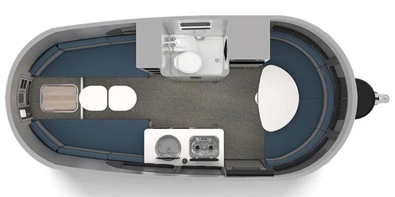 2022 Airstream Basecamp Basecamp 20X - Floor plan