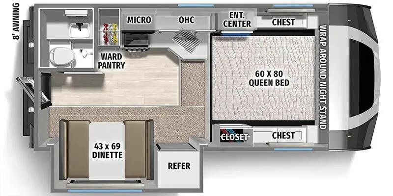 Palomino Real-Lite HS-1914 Max floor plan