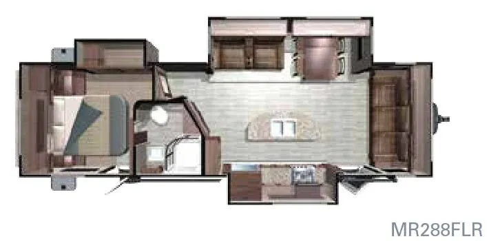 Highland Ridge Mesa Ridge MR288FLR floor plan