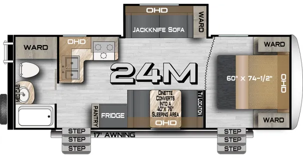 Northwood Nash 24M floor plan