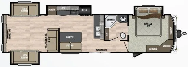 Keystone Residence 40RDEN floor plan