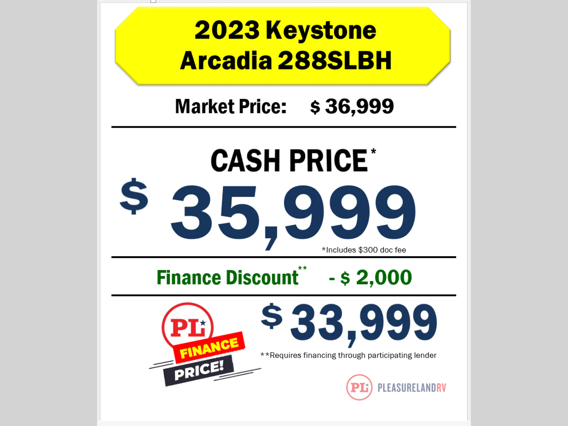 2023 Keystone Arcadia Super Lite 288SLBH - Photo 2