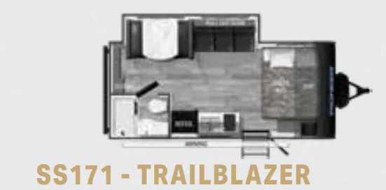Heartland Pioneer SS171 floor plan