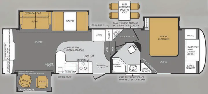 Forest River Wildcat Maxx 313RE floor plan