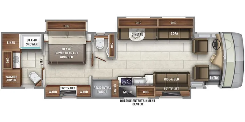 Jayco Embark 39T2 floor plan