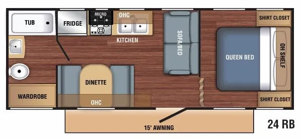 Braxton Creek BX 24RB floor plan