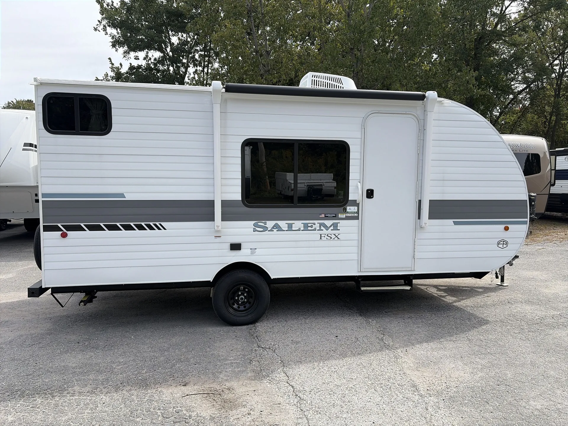 2027 Forest River Salem FSX 174DBLE — campside