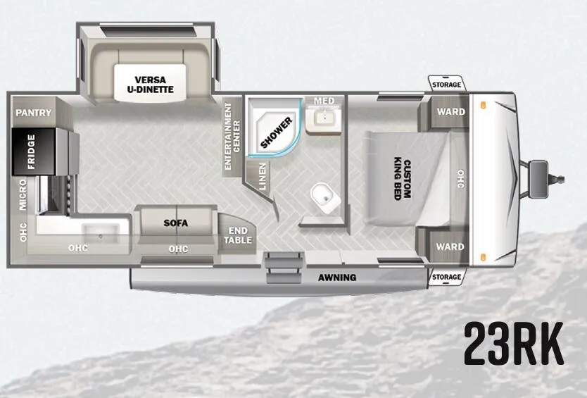 Forest River Salem 23RK exterior