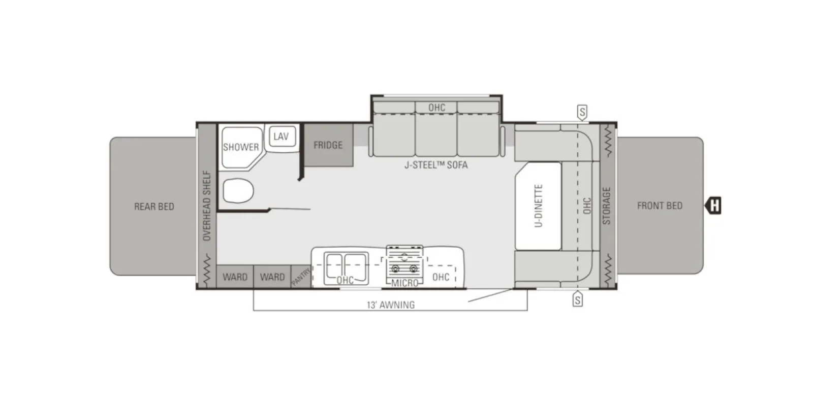 2014 Jayco Jay Feather X23B - Photo 3