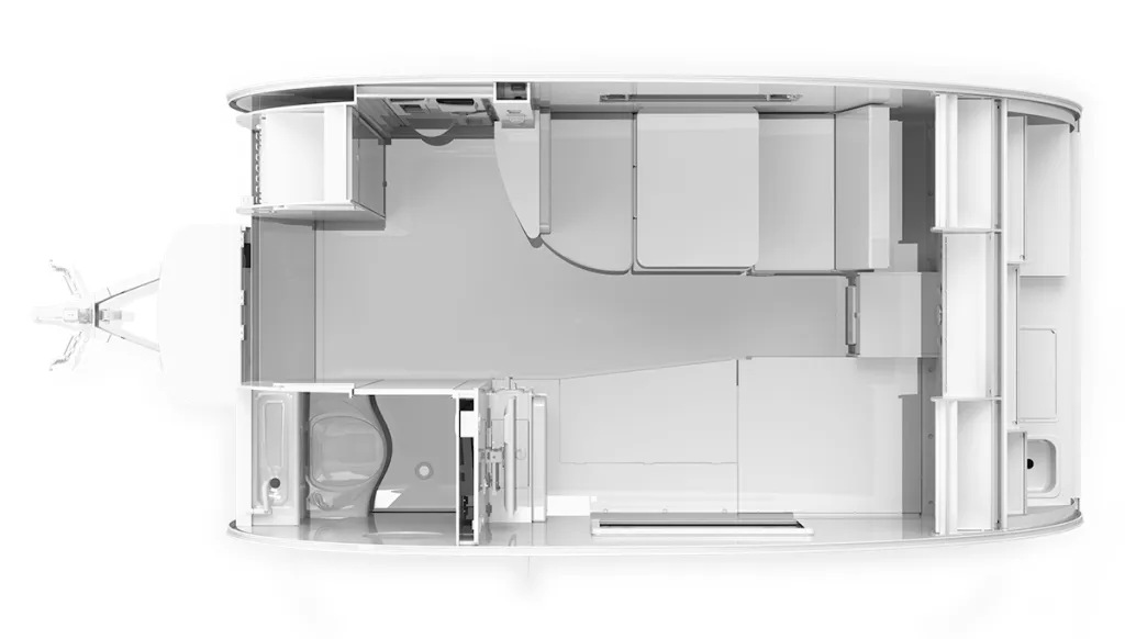 NuCamp TAB 360 CS BOONDOCK floor plan