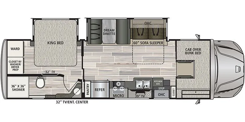 Dynamax Corp Europa 31SS floor plan