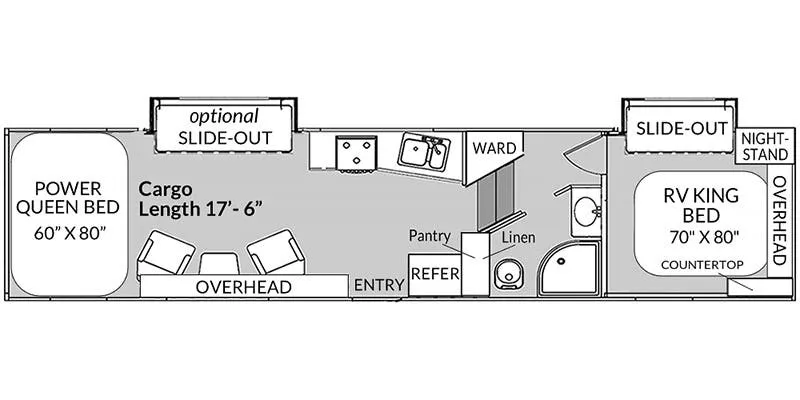 Genesis Supreme Genesis CK 33CKXL floor plan