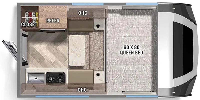 2024 Palomino Backpack HS-690 - Floor plan