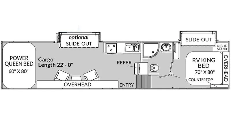 Genesis Supreme Genesis CR 37CRXL floor plan
