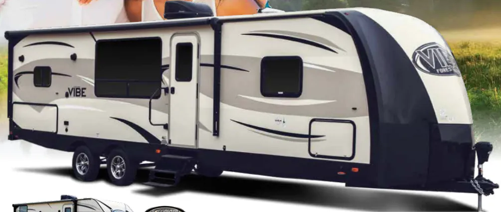 Forest River Vibe 221RBS exterior