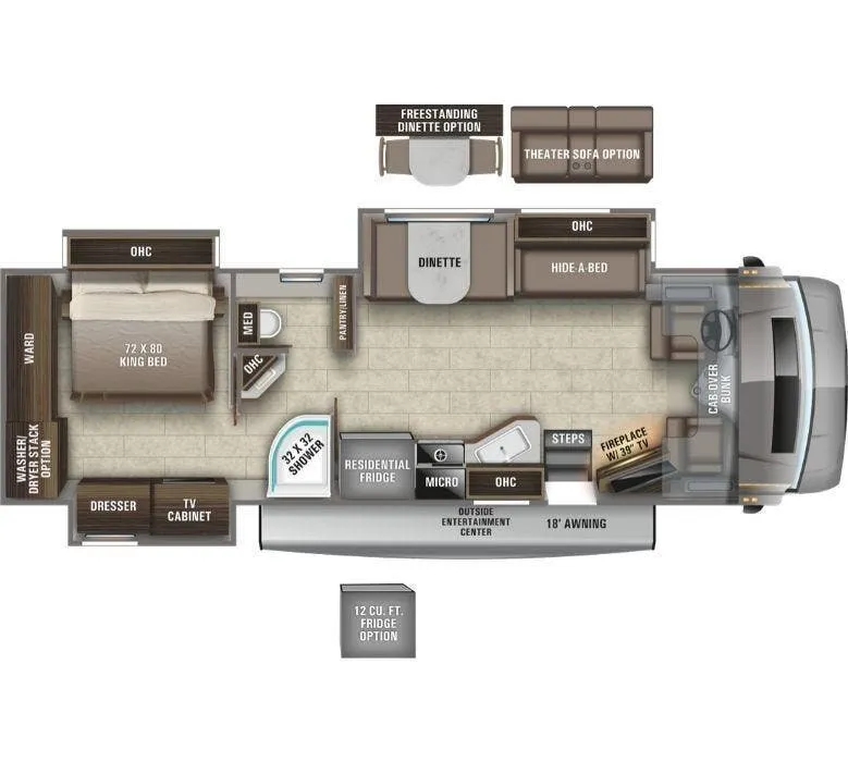 Entegra Coach Accolade 37HJ floor plan
