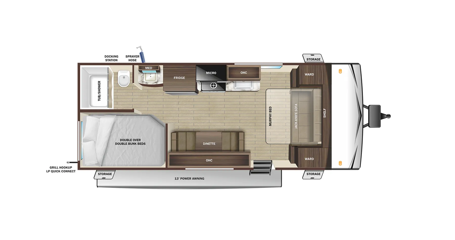 Highland Ridge Open Range Conventional 20MB floor plan