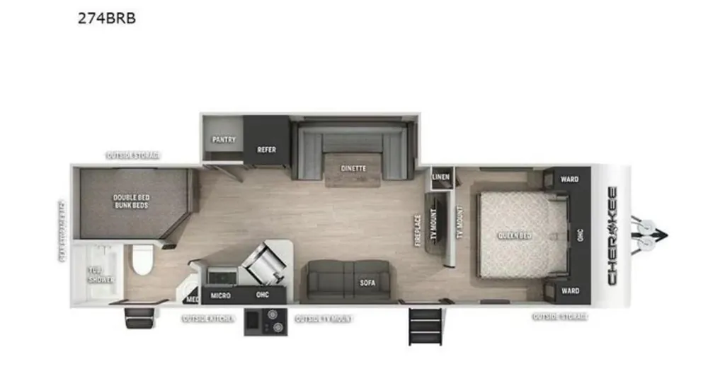 2022 Forest River Cherokee 274BRB, Photos photo 23