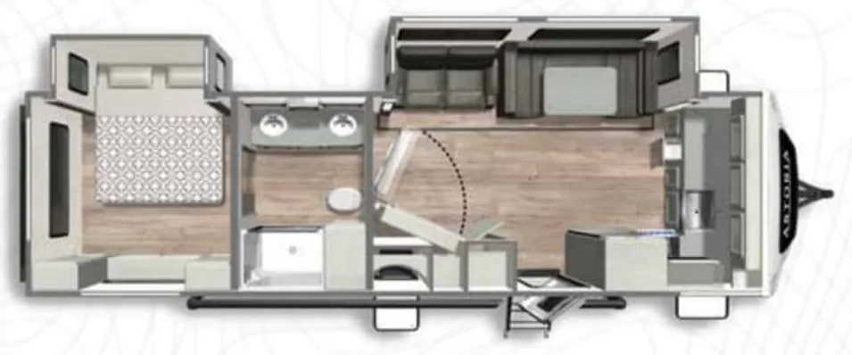 Dutchmen Astoria 2913FK floor plan