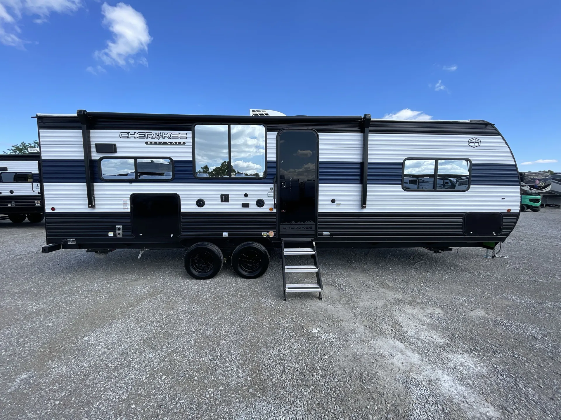 2026 Forest River Cherokee Grey Wolf 26SS — campside