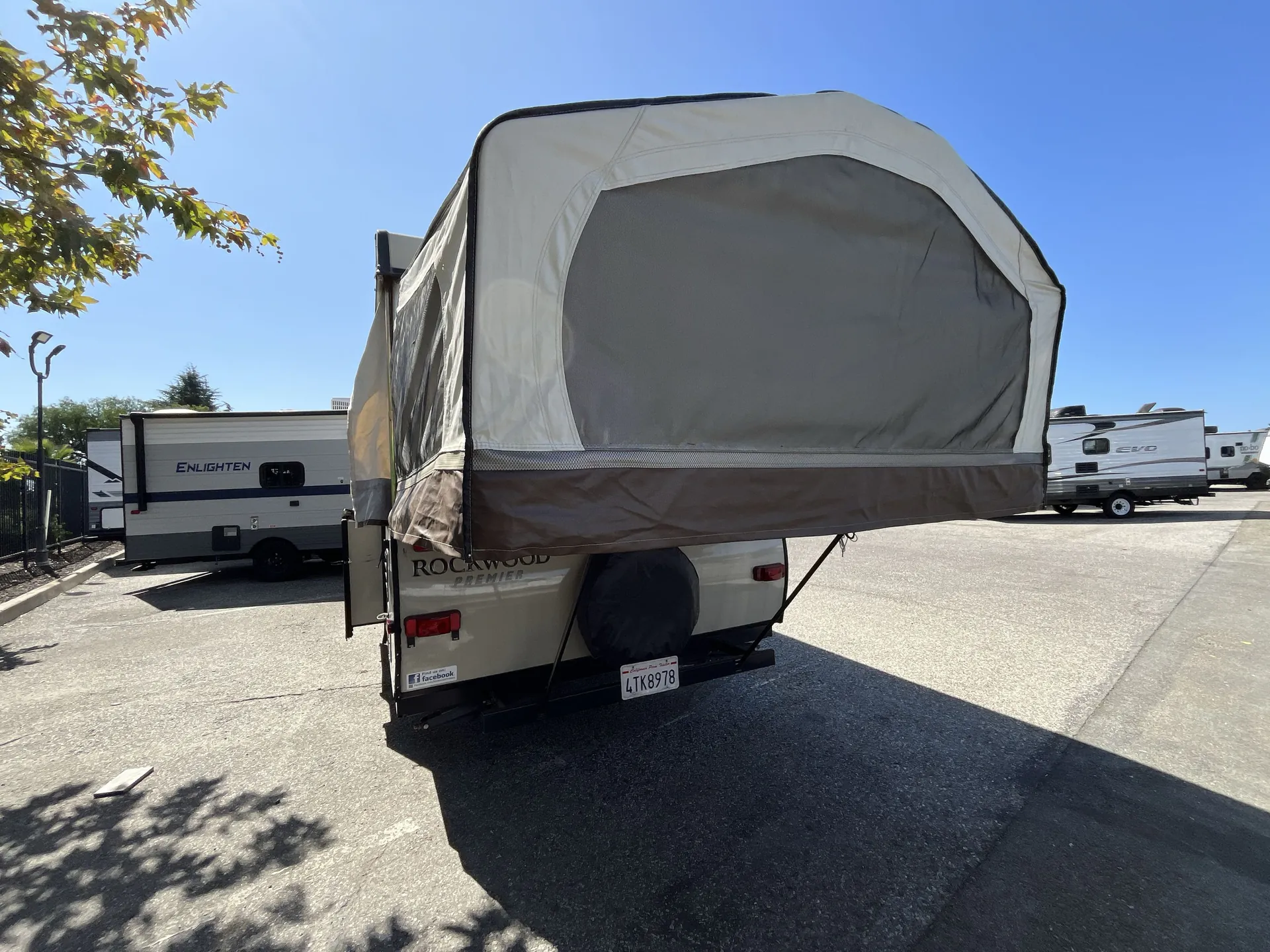 2018 Forest River Rockwood Premier 2317G — backside