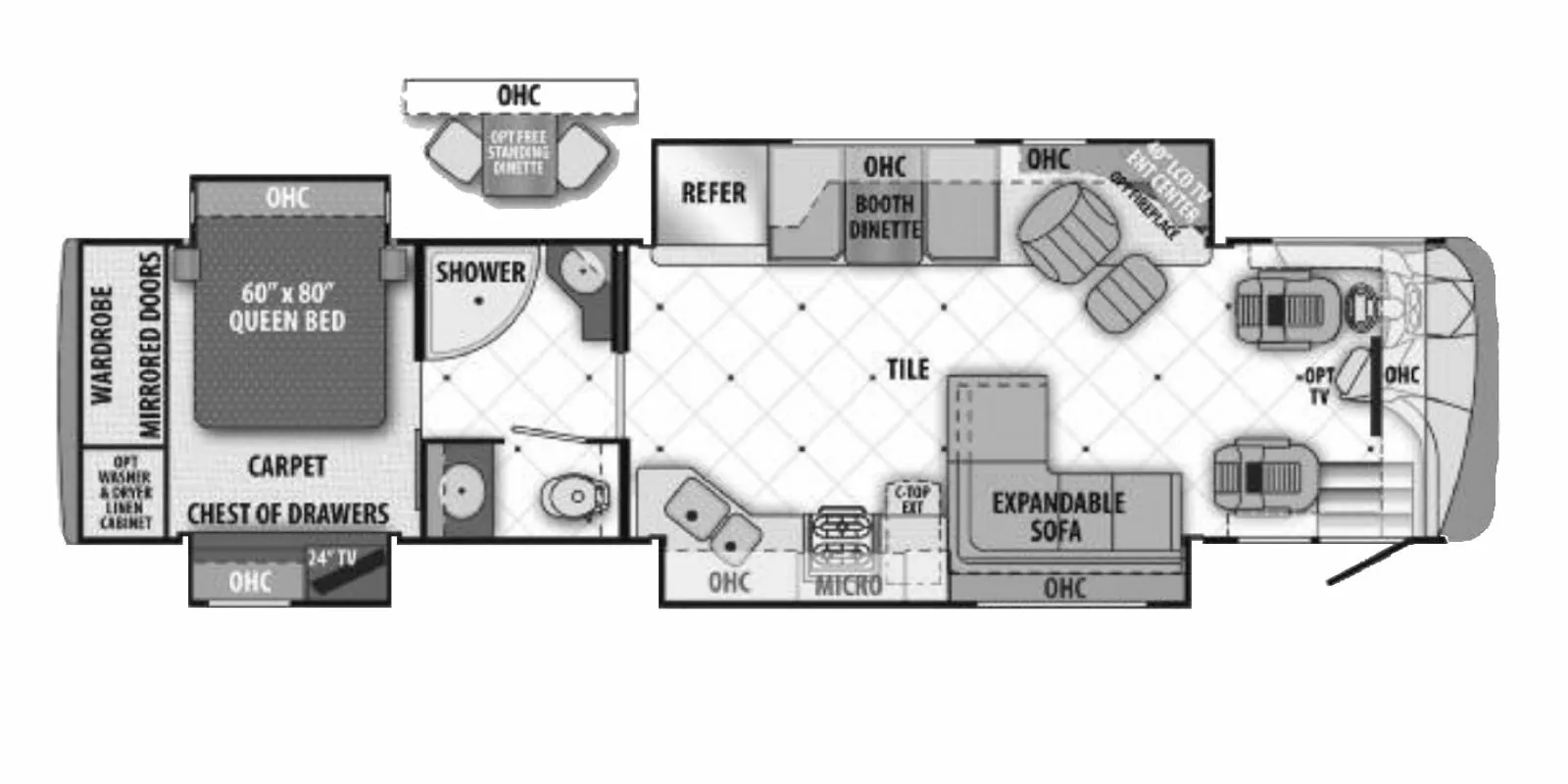 2014 Forest River Berkshire 390 FL - Photo 3