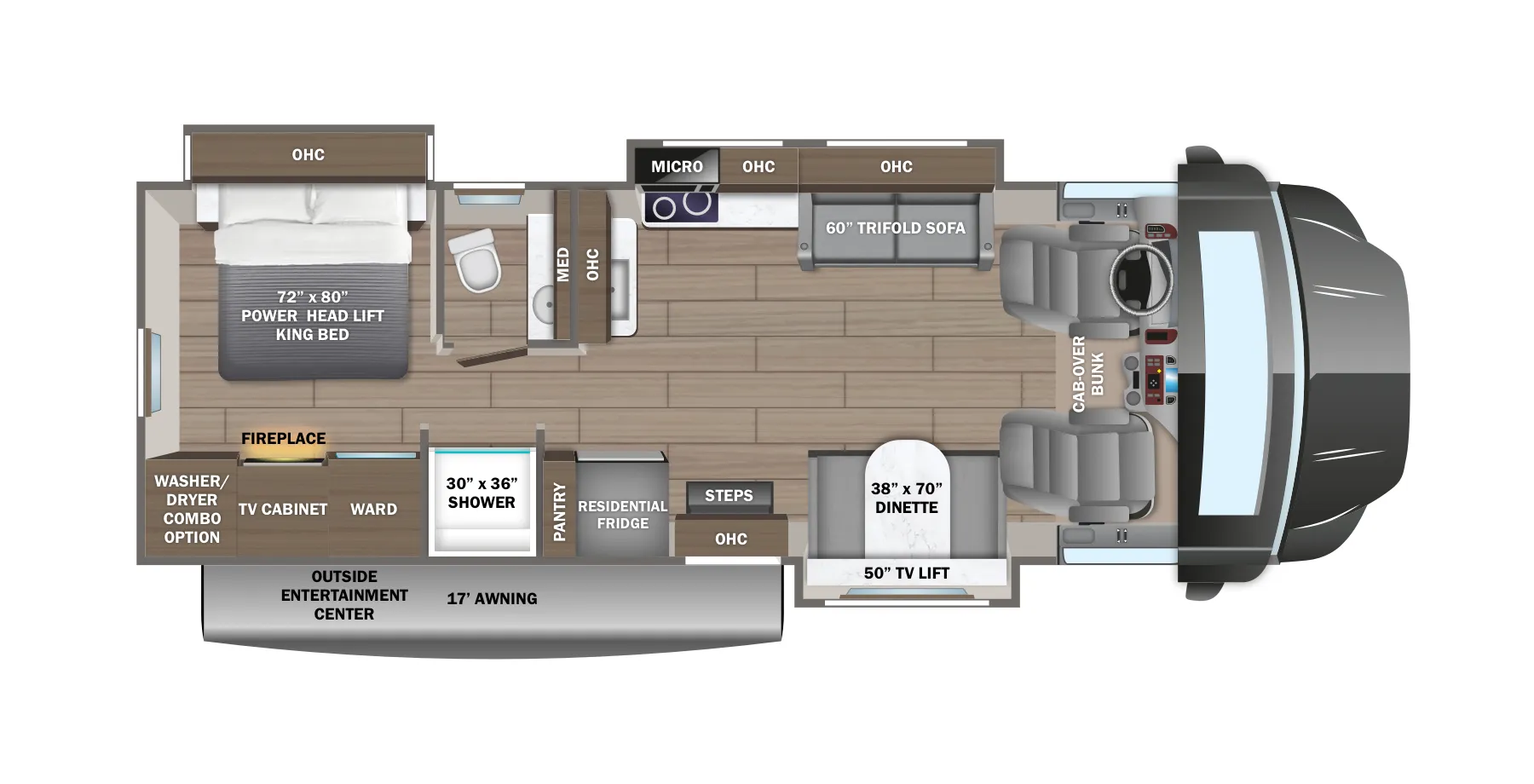 Jayco Seneca XT 35L floor plan