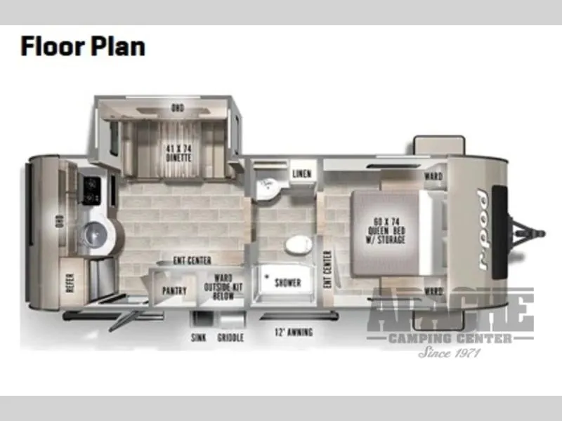 2024 Forest River R-Pod RP-202 - Photo 3
