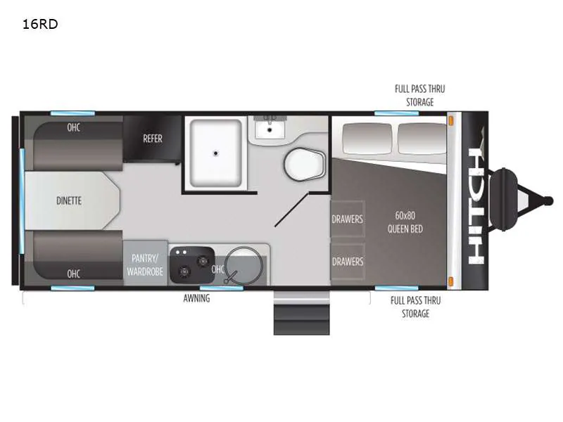2021 Cruiser RV Hitch 16RD - Photo 3