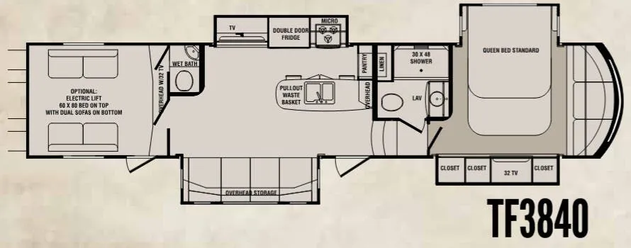 CrossRoads Elevation TF3840 floor plan