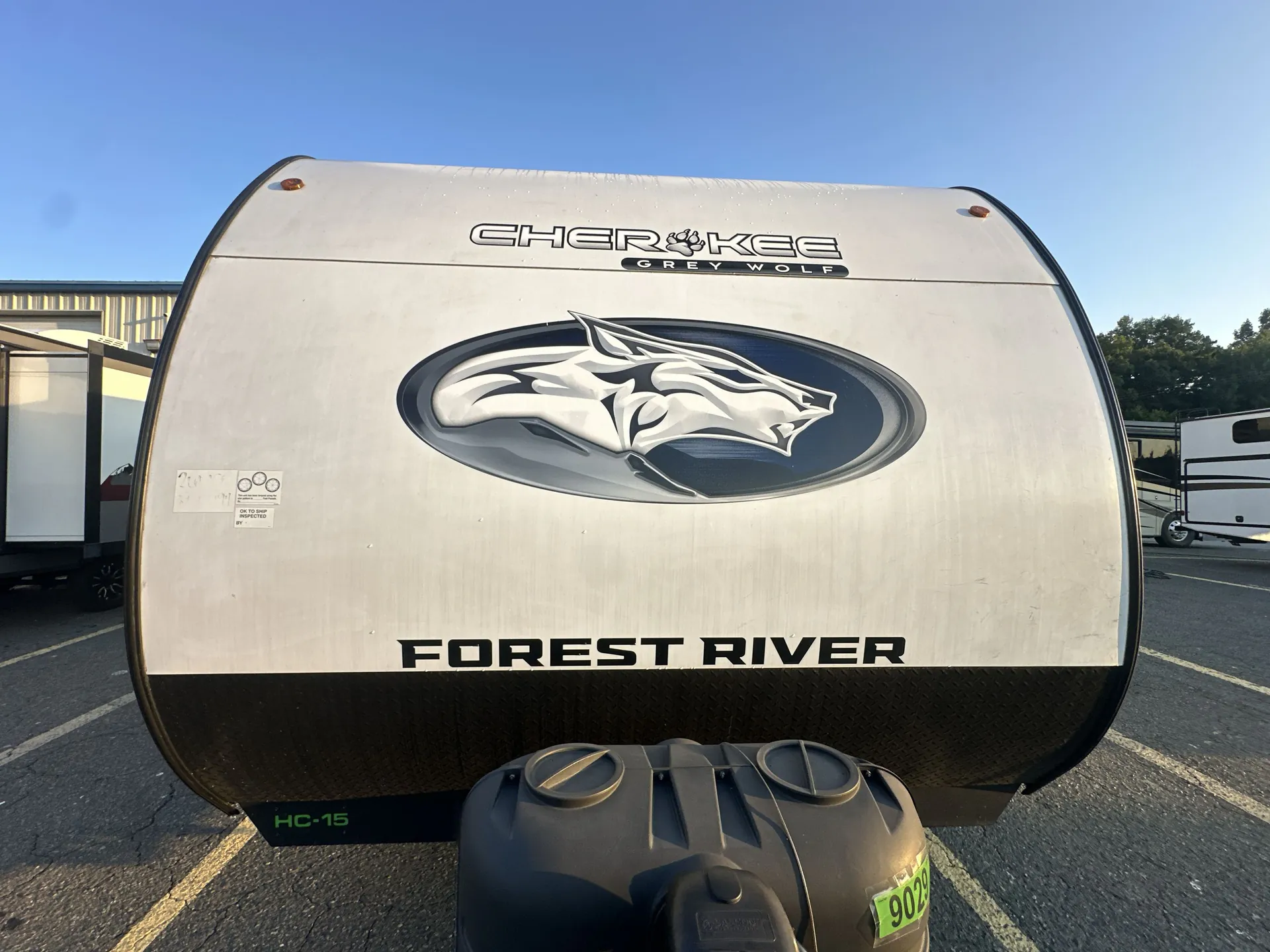 2025 Forest River Cherokee Grey Wolf 26DJSE — campside