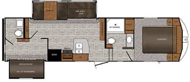 Prime Time Crusader Lite 30BH floor plan