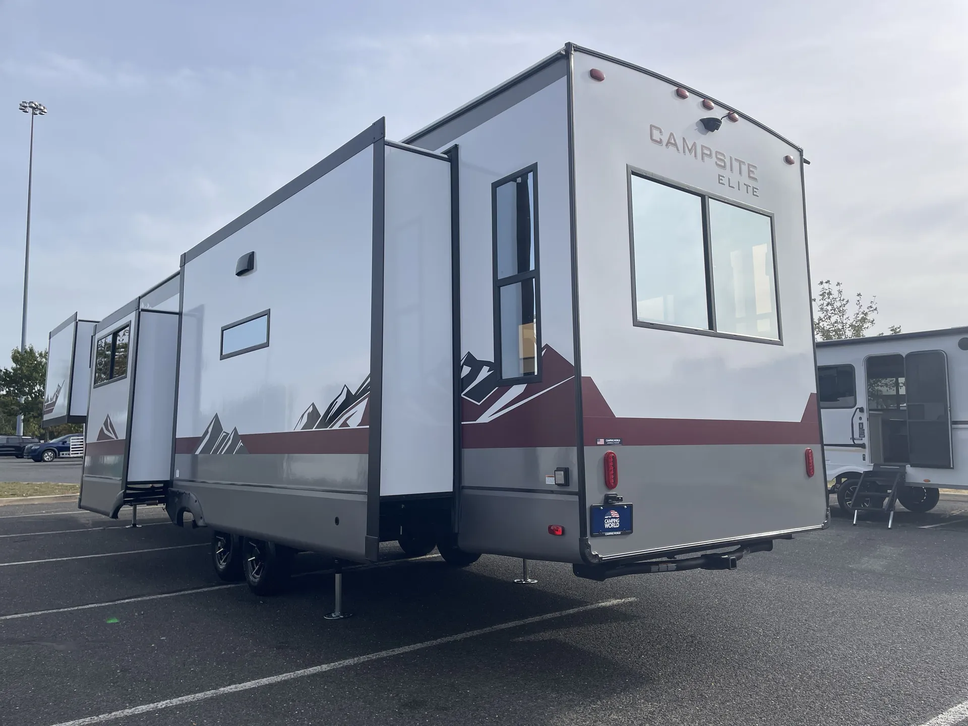 2027 Forest River Campsite Elite 36RF — off campside