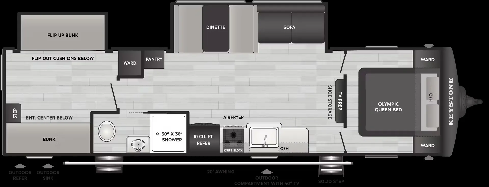 2026 Keystone Hideout Max 310XBR dealer photo 1 from Camping World