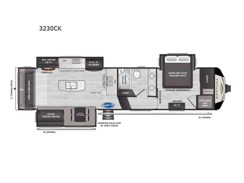 2021 Keystone Montana 3230CK - Photo 3