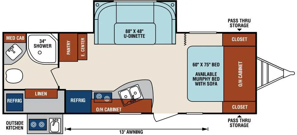 Venture RV Sonic SN220VRB exterior