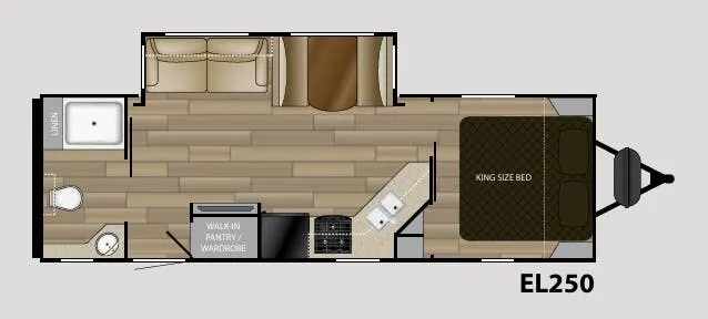 Cruiser RV Embrace 250 floor plan