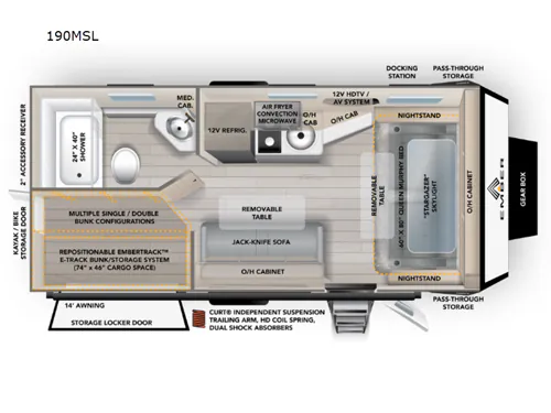 2026 Ember RV Overland Series 190MSL - Photo 3
