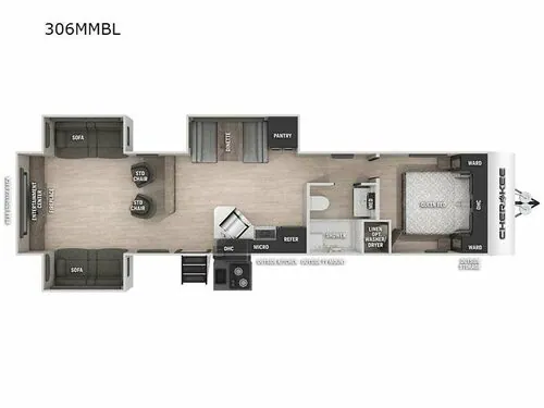 2021 Forest River Cherokee Black Label 306MMBL - Photo 2