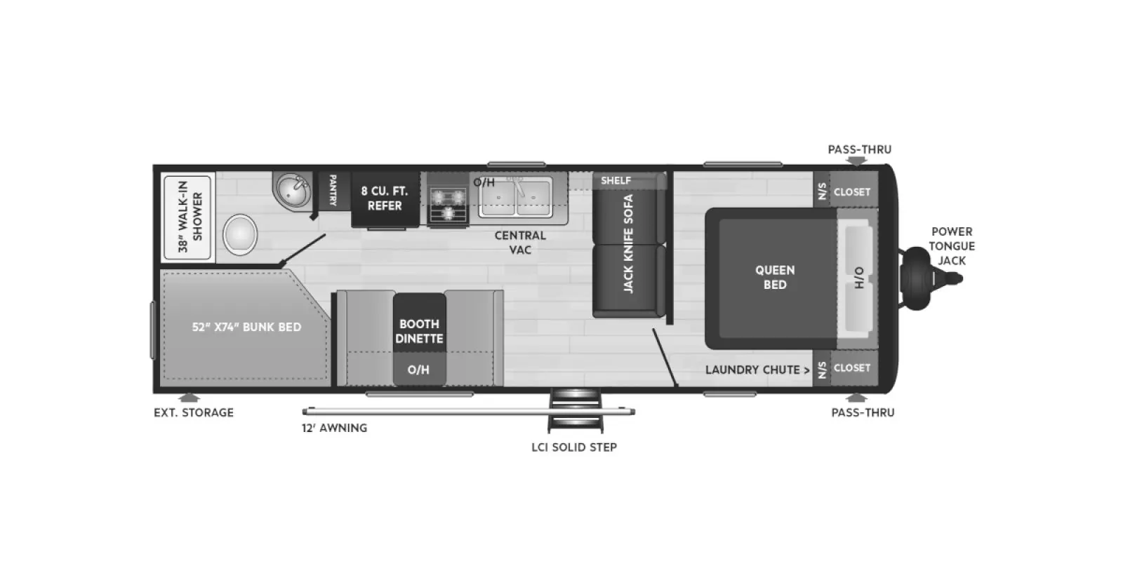 2022 Keystone Hideout 262BH - Photo 3