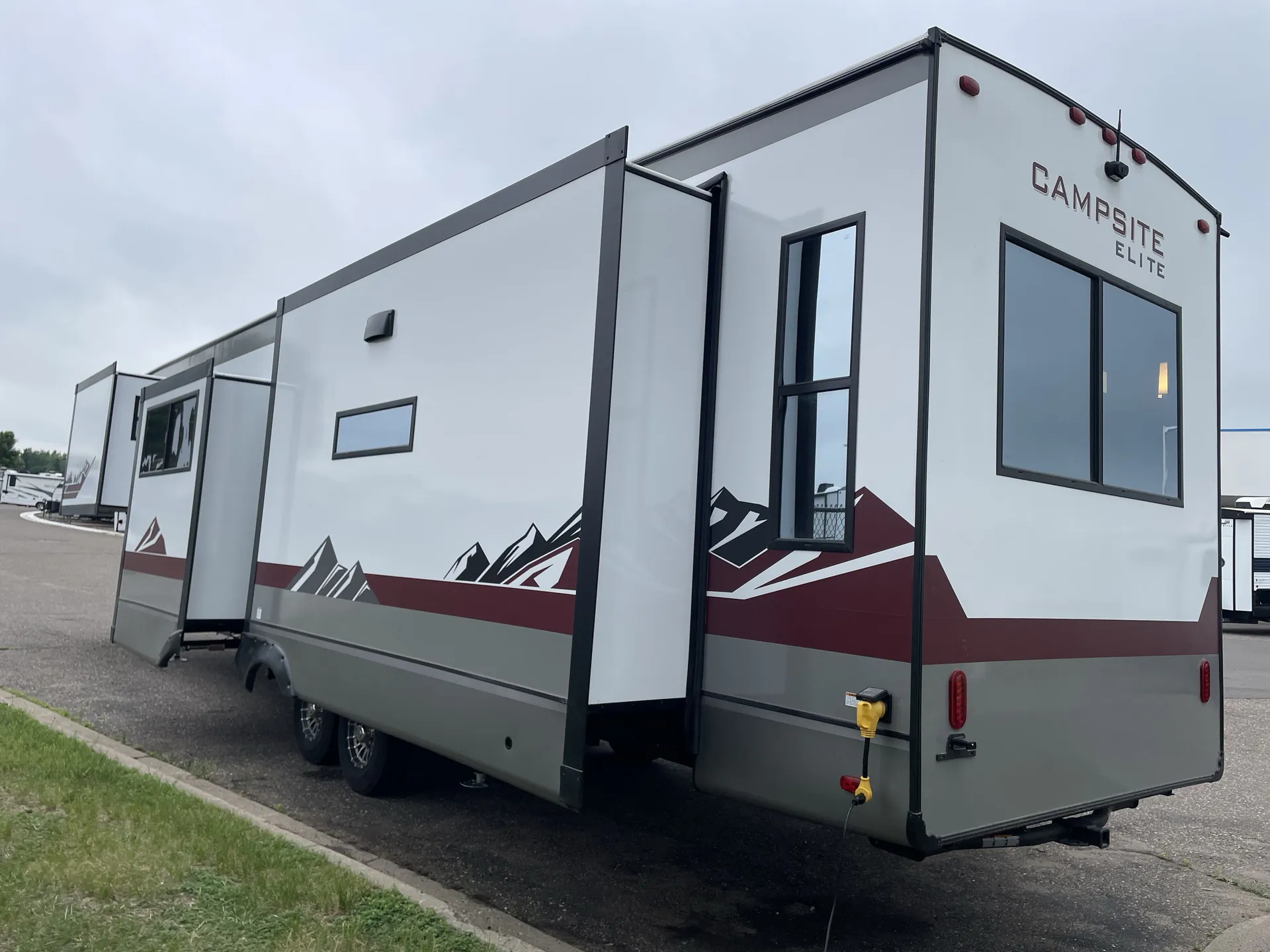 2027 Forest River Campsite Elite 36RF — off campside