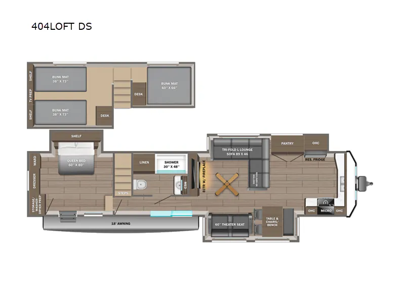 2026 Jayco Jay Flight Bungalow 404LOFT DS, Photos photo 3