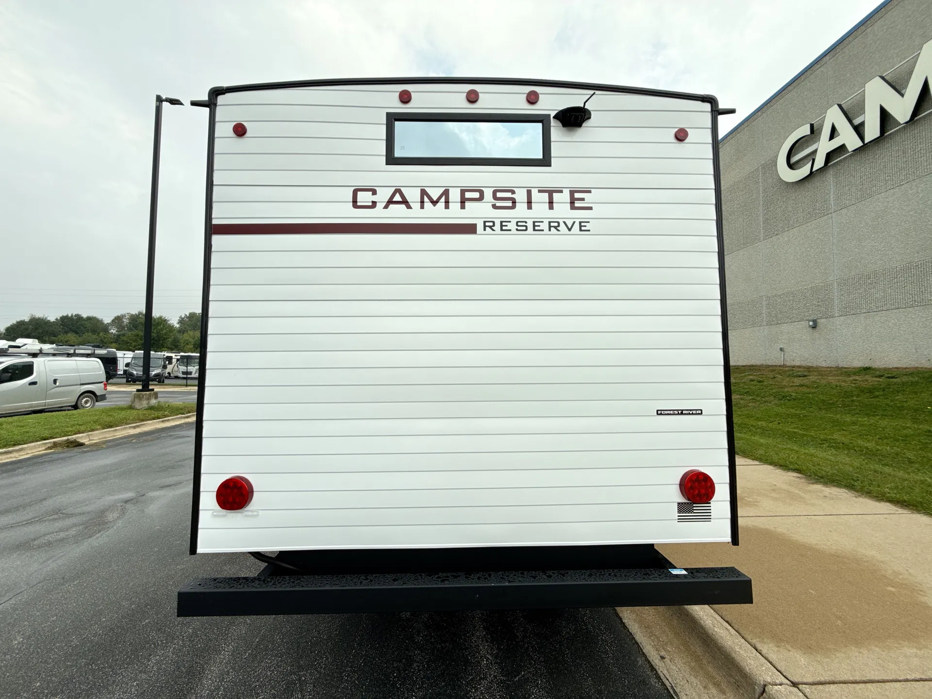 2027 Forest River Campsite Reserve 29TJ — off campside