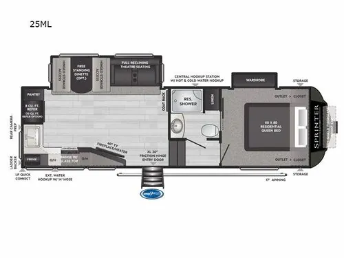2021 Keystone Sprinter 25ML, Photos photo 2